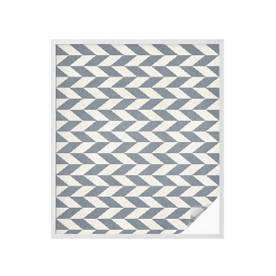 Öntapadós ablakfólia ólomüveg mintával Geometriai illúzió