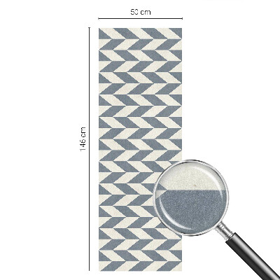 Öntapadós ablakfólia ólomüveg mintával Geometriai illúzió