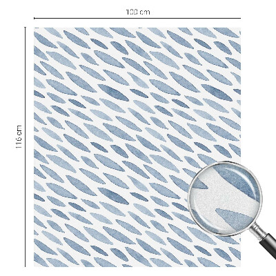 Öntapadós belátásgátló fólia Kék ecsetvonások