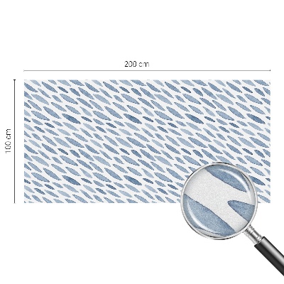 Öntapadós belátásgátló fólia Kék ecsetvonások