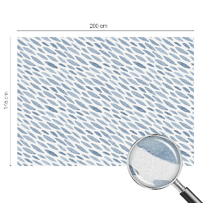 Öntapadós belátásgátló fólia Kék ecsetvonások