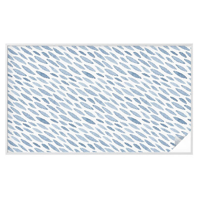 Öntapadós belátásgátló fólia Kék ecsetvonások