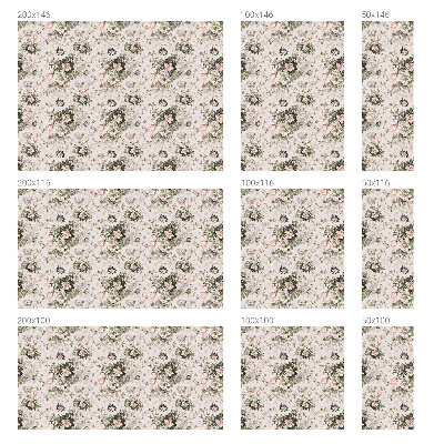 Dekoratív üvegfólia ablakra Virágos szépség