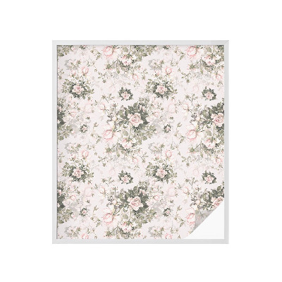 Dekoratív üvegfólia ablakra Virágos szépség