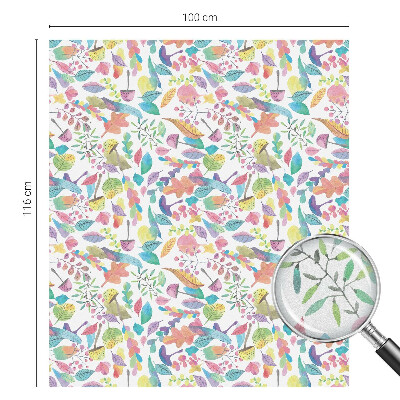 Öntapadós belátásgátló fólia Színes kompozíció