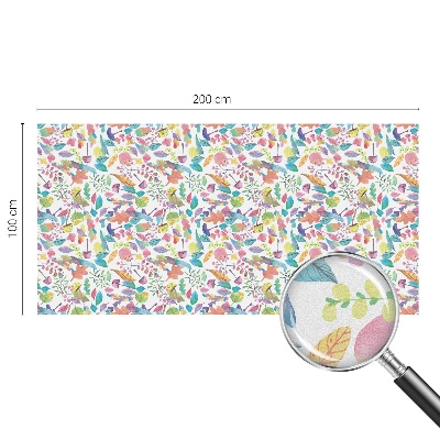 Öntapadós belátásgátló fólia Színes kompozíció