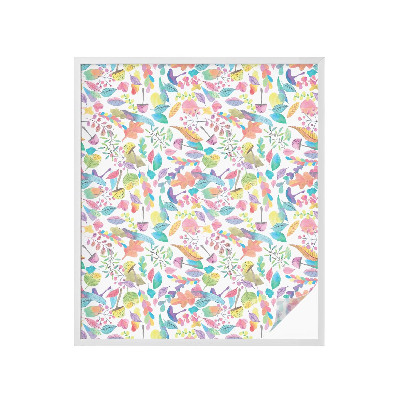 Öntapadós belátásgátló fólia Színes kompozíció