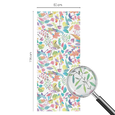 Öntapadós belátásgátló fólia Színes kompozíció