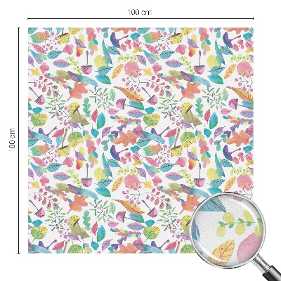 Öntapadós belátásgátló fólia Színes kompozíció