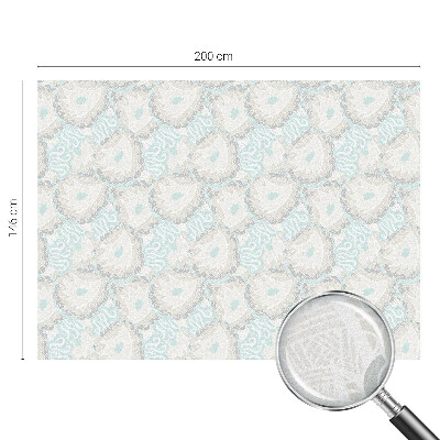 Öntapadós ablakfólia ólomüveg mintával Finom tollak