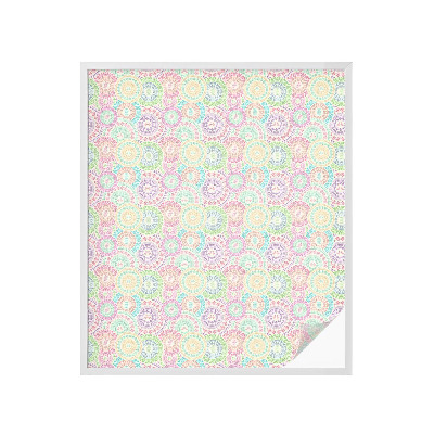 Dekoratív üvegfólia ablakra Színes mandalák