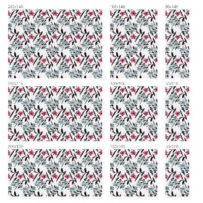 Öntapadós üvegfólia vitrázs mintával Virágminta