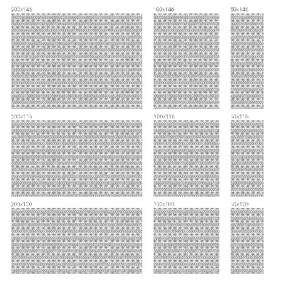 Színes mintás ablakfólia Geometrikus csíkok