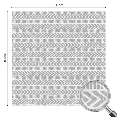 Színes mintás ablakfólia Geometrikus csíkok