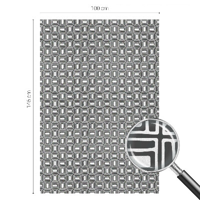 Öntapadós üvegfólia vitrázs mintával Energikus minta