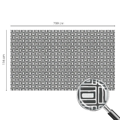 Öntapadós üvegfólia vitrázs mintával Energikus minta