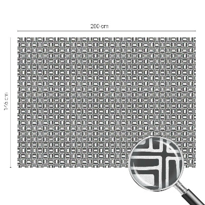 Öntapadós üvegfólia vitrázs mintával Energikus minta