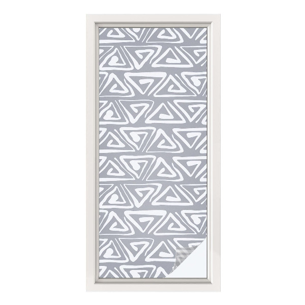 Öntapadós belátásgátló fólia Geometrikus minimalizmus