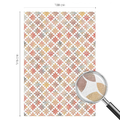 Dekoratív üvegfólia ablakra Virágos szépség