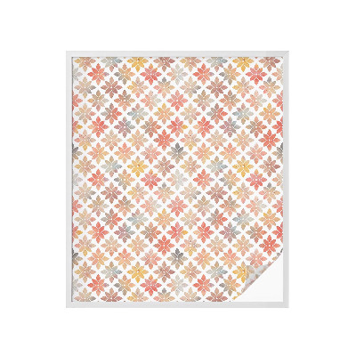 Dekoratív üvegfólia ablakra Virágos szépség