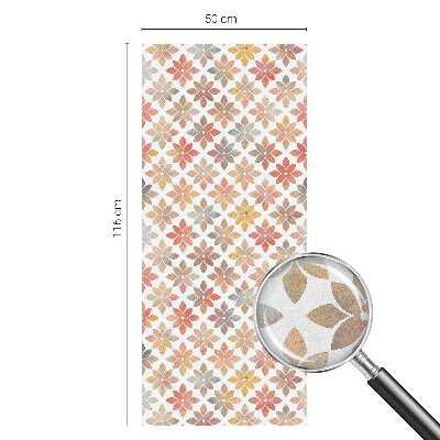 Dekoratív üvegfólia ablakra Virágos szépség