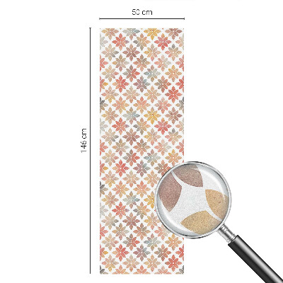 Dekoratív üvegfólia ablakra Virágos szépség