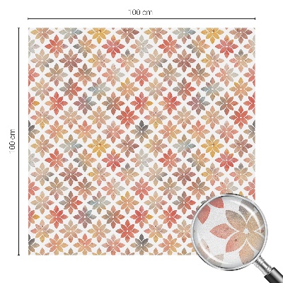 Dekoratív üvegfólia ablakra Virágos szépség