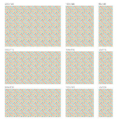 Színes mintás ablakfólia Színes akvarellek