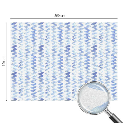 Öntapadós belátásgátló fólia Kék hullámok