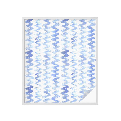 Öntapadós belátásgátló fólia Kék hullámok