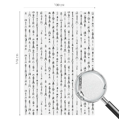 Dekoratív üvegfólia ablakra Geometriai nyilak