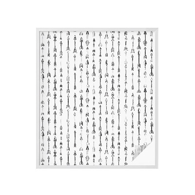 Dekoratív üvegfólia ablakra Geometriai nyilak