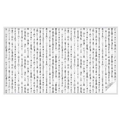 Dekoratív üvegfólia ablakra Geometriai nyilak