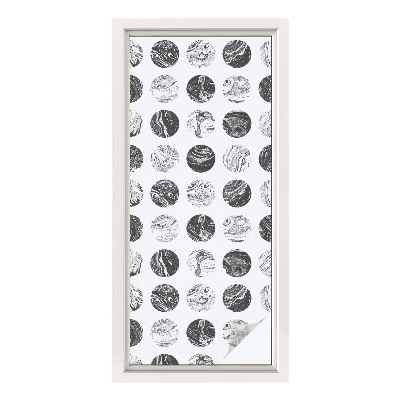 Színes mintás ablakfólia Márvány elegancia