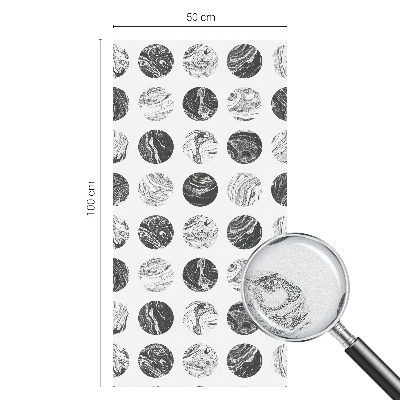 Színes mintás ablakfólia Márvány elegancia