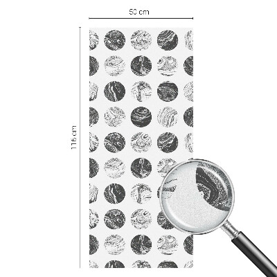 Színes mintás ablakfólia Márvány elegancia
