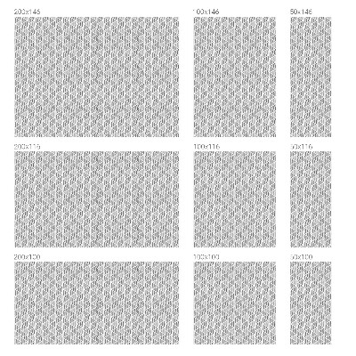 Öntapadós üvegfólia vitrázs mintával Rombusz minta