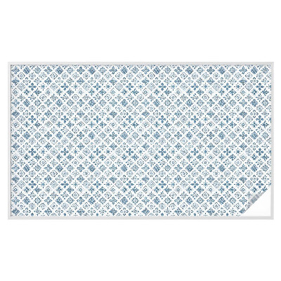 Dekoratív üvegfólia ablakra Virágdísz