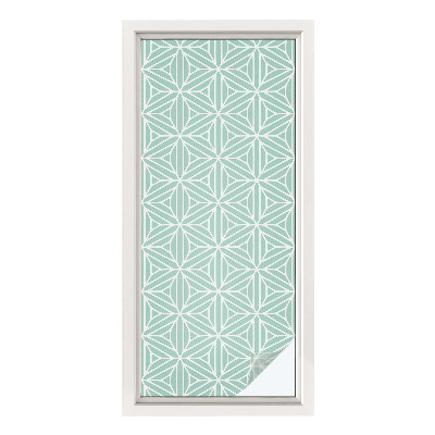 Színes mintás ablakfólia Harmonikus szerkezet