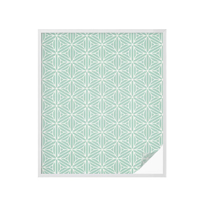 Színes mintás ablakfólia Harmonikus szerkezet