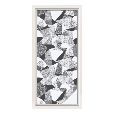 Öntapadós ablakfólia ólomüveg mintával Geometriai alakzatok