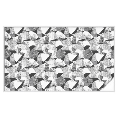 Öntapadós ablakfólia ólomüveg mintával Geometriai alakzatok