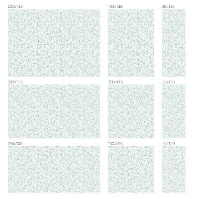 Dekoratív üvegfólia ablakra Finom levelek