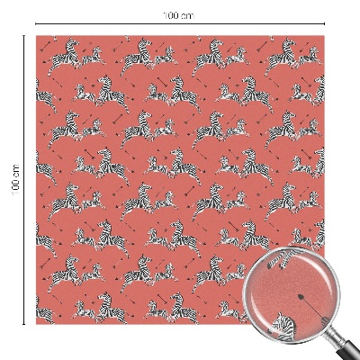 Dekoratív üvegfólia ablakra Zebra motívum