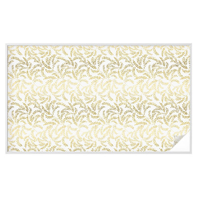 Öntapadós ablakfólia ólomüveg mintával Növényminta