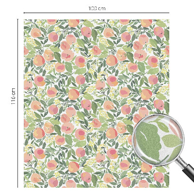 Öntapadós belátásgátló fólia Gyümölcsminta