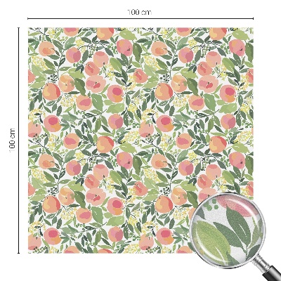 Öntapadós belátásgátló fólia Gyümölcsminta