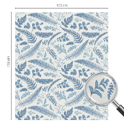 Dekoratív üvegfólia ablakra Botanikai minta