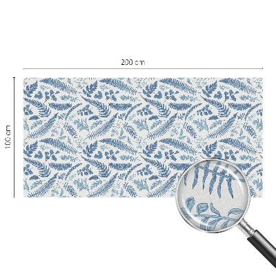 Dekoratív üvegfólia ablakra Botanikai minta