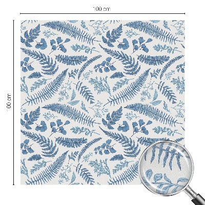 Dekoratív üvegfólia ablakra Botanikai minta